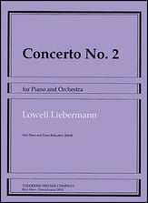 Concerto No. 2-Piano Reduction piano sheet music cover
